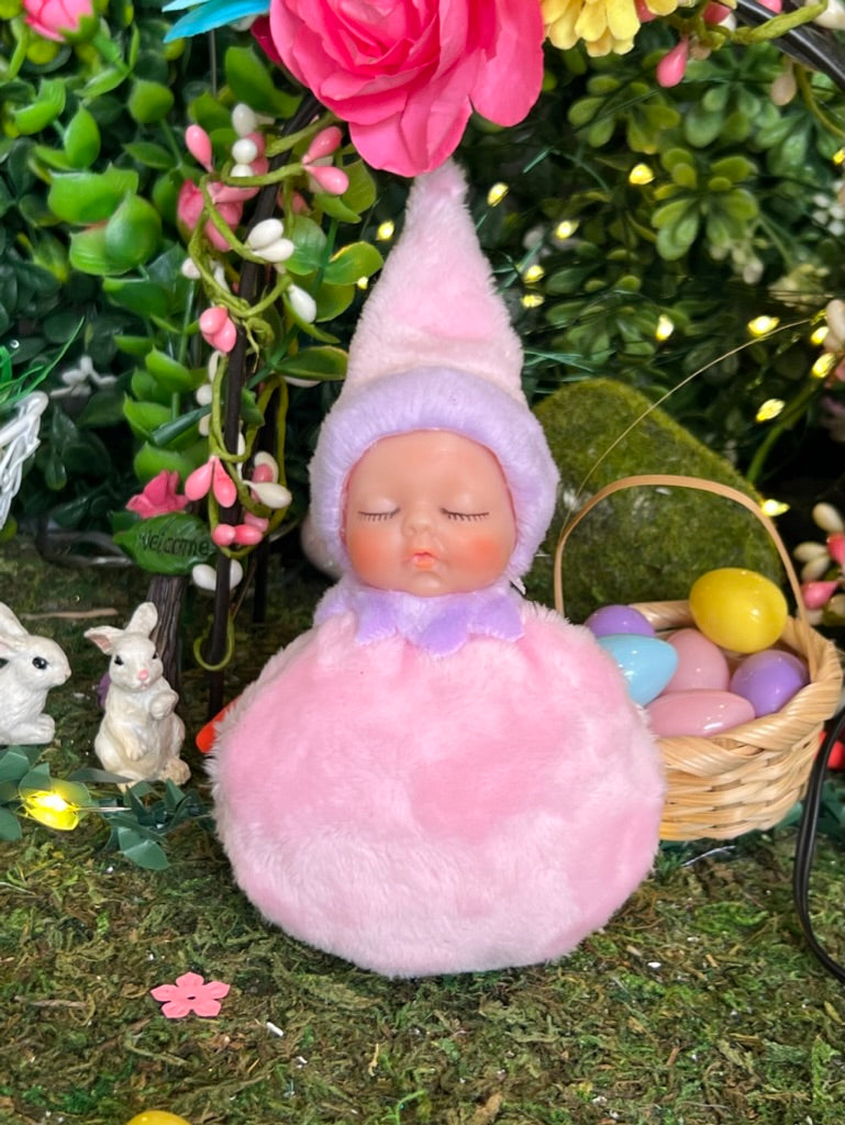 Soft sleeping Baby elf