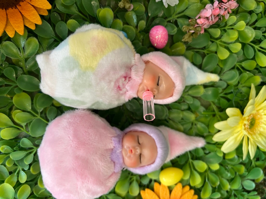 Soft sleeping Baby elf