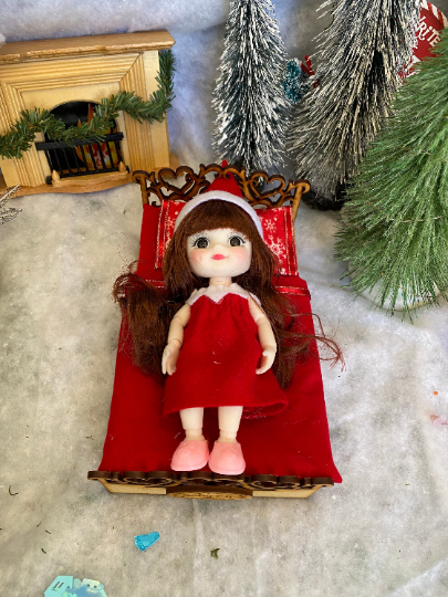 Bed for baby elf accessories