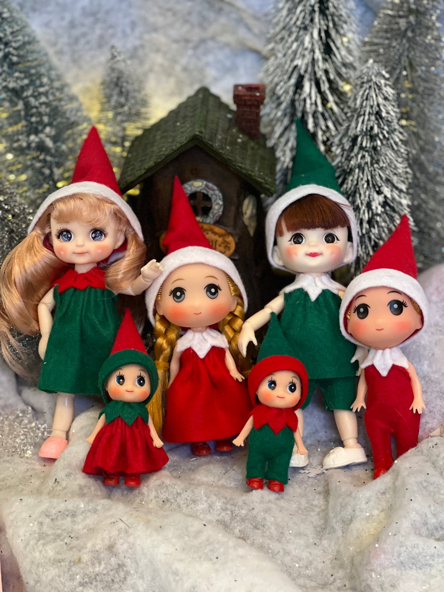 Girl elf baby elf