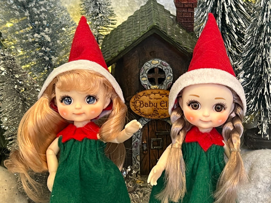 Girl elf baby elf