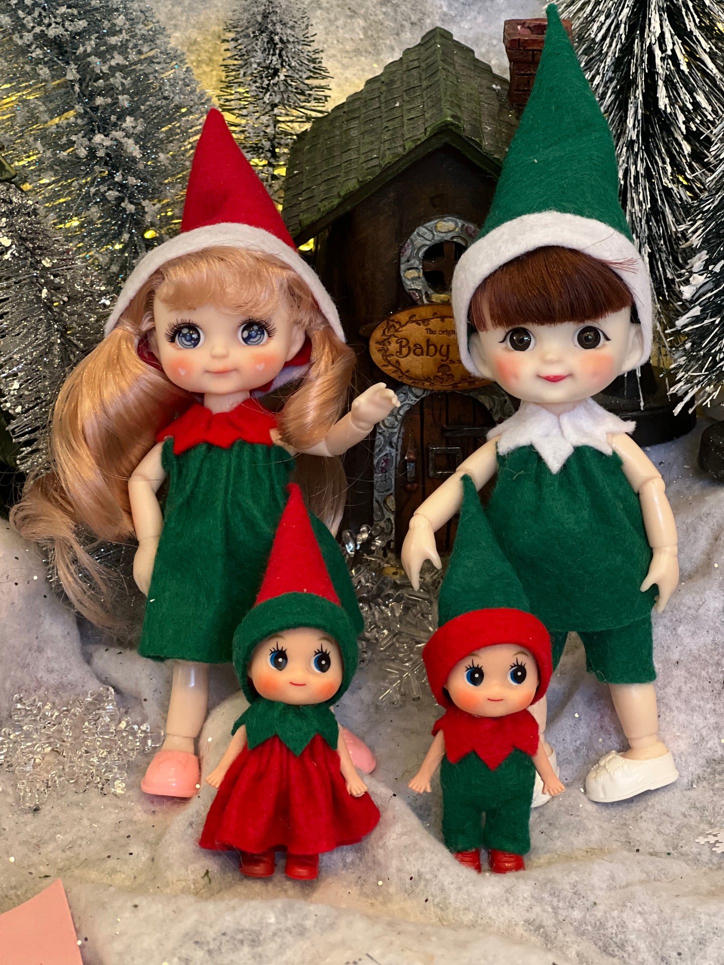 Girl elf baby elf