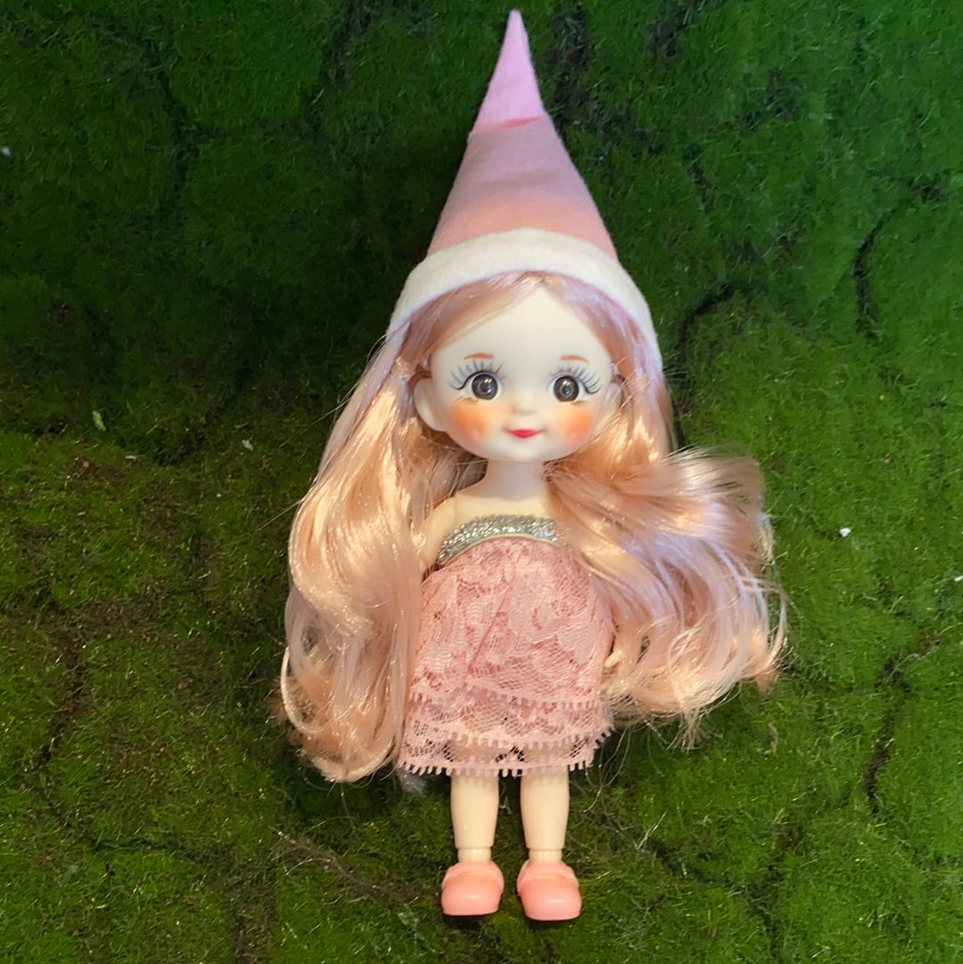 Pink girl elf