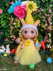 Easter yellow girl elf