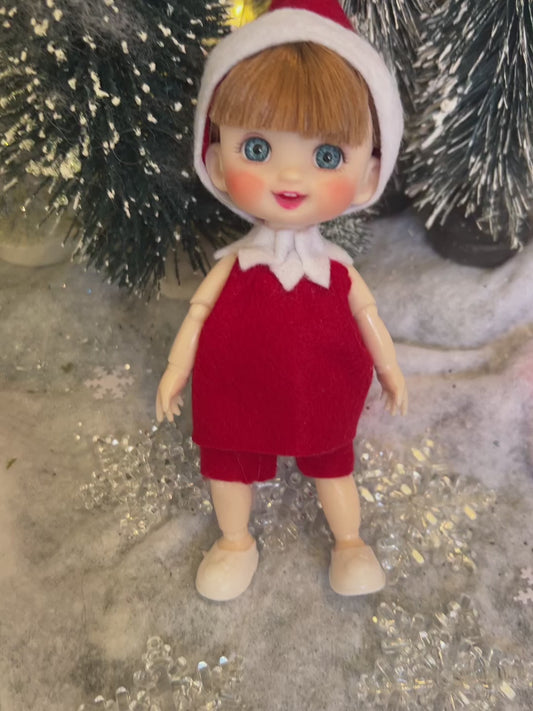 Boy elf blond