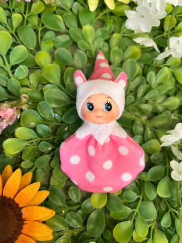 Easter Pink Bunny baby elf