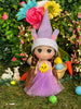 Easter purple girl elf